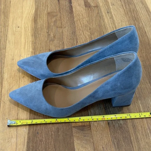 *last chance* 14th & Union | Women’s Grey Suede Heels - Picture 12 of 14